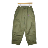 THE NORTH FACE PURPLE LABEL Stretch Twill Wide Tapered Pants ストレッチツイル ワイドテーパードパンツ NT5052N パンツ カーキ レディース ザノースフェイスパープルレーベル【中古】5-0730G∞