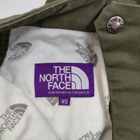 THE NORTH FACE PURPLE LABEL Stretch Twill Wide Tapered Pants ストレッチツイル ワイドテーパードパンツ NT5052N パンツ カーキ レディース ザノースフェイスパープルレーベル【中古】5-0730G∞