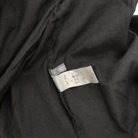 nest Robe/UpcycleLino 01232-1040 天然染め フレアギャザースリーブ ワンピース ブラック レディース ネストローブ/アップサイクルリノ【中古】5-0702S∞