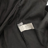 nest Robe/UpcycleLino 01232-1040 天然染め フレアギャザースリーブ ワンピース ブラック レディース ネストローブ/アップサイクルリノ【中古】5-0702S∞