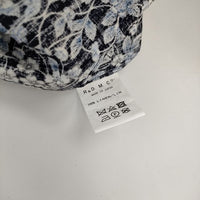 R&D.M.Co- IRISH アイリッシュ ゴムパンツ 4730 定価38500円 イージー リネン パンツ ネイビー ブルー レディース オールドマンズテーラー【中古】5-0409M∞