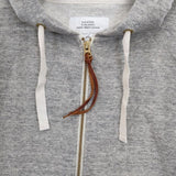 kha:ki MIL-13FCS01 コットンリサイクル裏毛 ジップアップ パーカー グレー レディース カーキ【中古】5-0712M∞