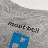 mont-bell WIC.T 森の演奏　XS 半袖Ｔシャツ カットソー グレー レディース モンベル【中古】5-0702S∞