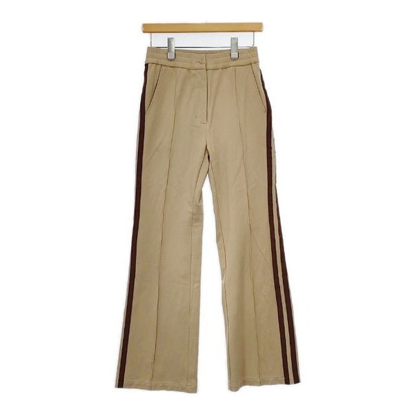 ALLEGE KOWGA サイドライン トラックパンツ パンツ ベージュ ブラウン レディース アレッジ【中古】5-0730G∞