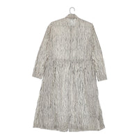 marimekko AITA POPLIN REETTA DRESS ストライプ シャツワンピ サイズ34 ワンピース ホワイト ブラック レディース マリメッコ【中古】5-0411M♪