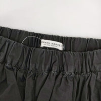 TRAVAIL MANUEL 551071 バルーンパンツ コットン サルエルパンツ ブラック レディース トラバイユマニュアル【中古】5-0712M∞