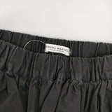 TRAVAIL MANUEL 551071 バルーンパンツ コットン サルエルパンツ ブラック レディース トラバイユマニュアル【中古】5-0712M∞