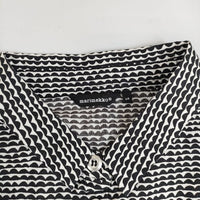 marimekko BEATA サイズ40 ワンピース ブラック ホワイト レディース マリメッコ【中古】5-0712M∞