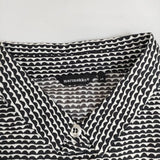marimekko BEATA サイズ40 ワンピース ブラック ホワイト レディース マリメッコ【中古】5-0712M∞