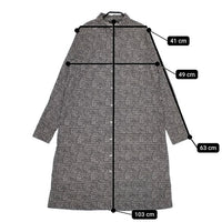 marimekko BEATA サイズ40 ワンピース ブラック ホワイト レディース マリメッコ【中古】5-0712M∞