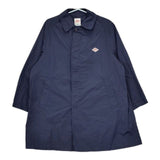 Danton マイクロタフタハーフコート ブルゾン ネイビー レディース ダントン【中古】5-0712M∞