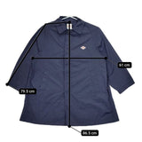 Danton マイクロタフタハーフコート ブルゾン ネイビー レディース ダントン【中古】5-0712M∞