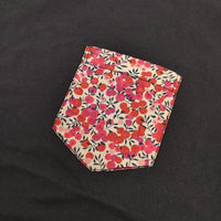 SUNSPEL リバティ ポケット付 半袖Ｔシャツ カットソー ネイビー レディース サンスペル【中古】5-0702S∞
