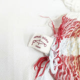 tamaki niime コットン マフラー ストール レッド 多色 レディース 玉木新雌/タマキニイメ【中古】5-0607M◎