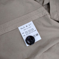 R&D.M.Co- 新品 定価50600円 ガーメントダイ スタンドカラー ジャケット ベージュ レディース オールドマンズテーラー【中古】5-0409M∞