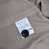 R&D.M.Co- 新品 定価50600円 ガーメントダイ スタンドカラー ジャケット ベージュ レディース オールドマンズテーラー【中古】5-0409M∞