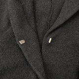 evam eva press wool hooded coat プレスウールフードコート 羽織 定価60500円 E183K063 Cグレー レディース エヴァムエヴァ【中古】5-0110T♪