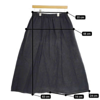 vie evam eva サイドタック side tuck sarrouel pants 定価20900円 V201T903 リネン サルエルパンツ ブラック レディース ヴィー エヴァムエヴァ【中古】5-0409M∞