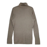 INED cuooタートルネック リブ セーター ニット グレー レディース イネド【中古】5-0730M∞