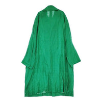 Traditional Weatherwear/Spick and Span リネン トレンチコート グリーン レディース トラディショナルウェザーウェア/スピックアンドスパン【中古】5-0403M∞