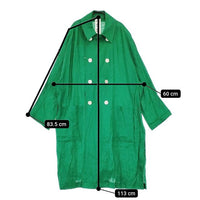 Traditional Weatherwear/Spick and Span リネン トレンチコート グリーン レディース トラディショナルウェザーウェア/スピックアンドスパン【中古】5-0403M∞