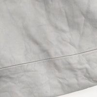 nitca レザー シープスキン 羊革 トートバッグ ライトグレー レディース ニトカ【中古】5-0804G◎