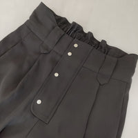 Ameri VINTAGE 02220861611 CARGO SLACKS PANTS カーゴ ジョガー サイズM カーゴパンツ ブラック レディース アメリヴィンテージ【中古】5-0728M△