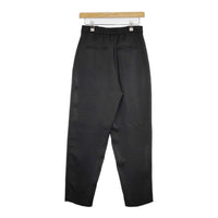 Ameri VINTAGE 02320820070 EMBELLISH TAPERED PANTS タック 異素材 パンツ ブラック レディース アメリヴィンテージ【中古】5-0728M△