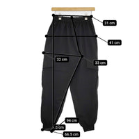 patterntorso PK-00525 カーゴジョガー サイズM カーゴパンツ ブラック レディース パターントルソ【中古】5-0728M△