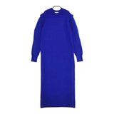 UN3D 522250303601-01 ニットワンピース 長袖 サイズ36 レーヨン混 ワンピース ブルー レディース アンスリード【中古】5-0112T△