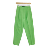 ELENDEEK 5122307111101-02 ライトイージーテーパードパンツ サイズ2 パンツ ライトグリーン レディース エレンディーク【中古】5-0728M△