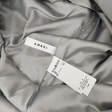 Ameri VINTAGE 02220981620 SHINY PLEATS SKIRT プリーツ サイズM ロングスカート シルバー レディース アメリヴィンテージ【中古】5-0728M△
