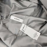Ameri VINTAGE 02220981620 SHINY PLEATS SKIRT プリーツ サイズM ロングスカート シルバー レディース アメリヴィンテージ【中古】5-0728M△