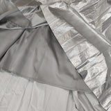 Ameri VINTAGE 02220981620 SHINY PLEATS SKIRT プリーツ サイズM ロングスカート シルバー レディース アメリヴィンテージ【中古】5-0728M△