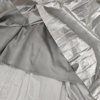 Ameri VINTAGE 02220981620 SHINY PLEATS SKIRT プリーツ サイズM ロングスカート シルバー レディース アメリヴィンテージ【中古】5-0728M△
