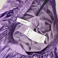 Ameri VINTAGE 02220981620 SHINY PLEATS SKIRT プリーツ サイズS ロングスカート パープル レディース アメリヴィンテージ【中古】5-0728M△