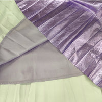 Ameri VINTAGE 02220981620 SHINY PLEATS SKIRT プリーツ サイズS ロングスカート パープル レディース アメリヴィンテージ【中古】5-0728M△