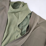 Ameri VINTAGE 02210540641 MEDI OFF SHOULDER PUFF SLEEVE DRESS ワンピース カーキ レディース アメリヴィンテージ【中古】5-0728M△