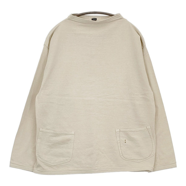 45R/45rpm 81270484 でこぼこ天竺の908馬Tシャツ 定価31900円 カットソー ベージュ レディース フォーティーファイブアールピーエム【中古】5-0728M△