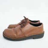 NAOT DANIELA レースアップシューズ サイズ37 革 シューズ・靴 ブラウン レディース ナオト【中古】5-0809G◎