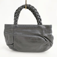 Furla レザーハンドバッグ ハンドバッグ ブラック レディース フルラ【中古】5-0804G◎