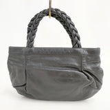 Furla レザーハンドバッグ ハンドバッグ ブラック レディース フルラ【中古】5-0804G◎