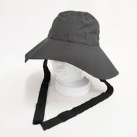 KIJIMA TAKAYUKI/YLEVE FINX COTTON WEATHER HAT 定価20900円 168-4176102 ハット ブラック レディース キジマタカユキ/イレーヴ【中古】5-0210G◎