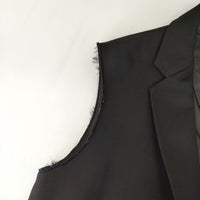 THE RERACS カットオフノースリーブテーラードジャケット 19SS-REBL-198L-J ベスト 19SS ブラック レディース ザリラクス【中古】5-0206G△