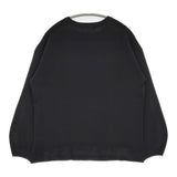 BEAUTY&YOUTH ミラノリブ カーブスリーブ ニット プルオーバー 1613-119-3479 カットソー ブラック レディース ビューティ&ユース【中古】5-0728M△