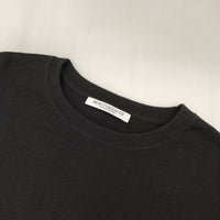 BEAUTY&YOUTH ミラノリブ カーブスリーブ ニット プルオーバー 1613-119-3479 カットソー ブラック レディース ビューティ&ユース【中古】5-0728M△