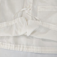 MARGARET HOWELL SHEER COTTON SILK 578-4253001 定価38500円 長袖シャツ 24AW アイボリー レディース マーガレットハウエル【中古】5-0113M♪