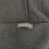 R&D.M.Co- リネン100％ カーディガン ブラック レディース オールドマンズテーラー【中古】5-0323M◎