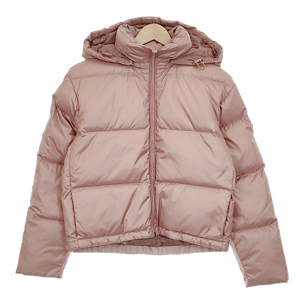 COACH 未使用品 short puffer rose シグネチャー F76281 XS 定価121000円 ダウンジャケット ピンク レディース コーチ【中古】5-0128A♪