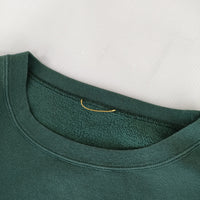 Deuxieme Classe プリントスウェット 加工プリント 21070500701030 トレーナー コットン スウェット 21AW  グリーン レディース ドゥーズィエムクラス【中古】5-0206M△